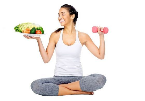 ออกกำลังกายควบคู่ไปกับการทานผักใบเขียวและผลไม้เยอะๆ