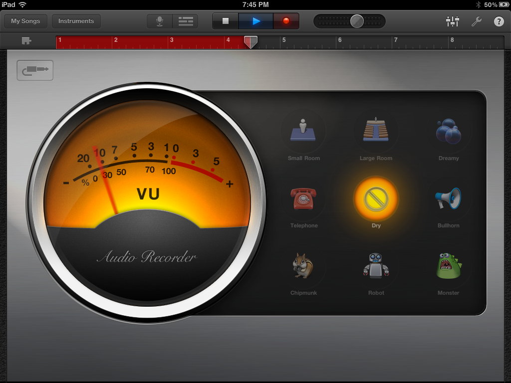 อัดเสียง iPad