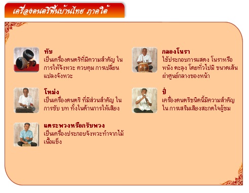 เพลงพื้นบ้าน ภาคใต้