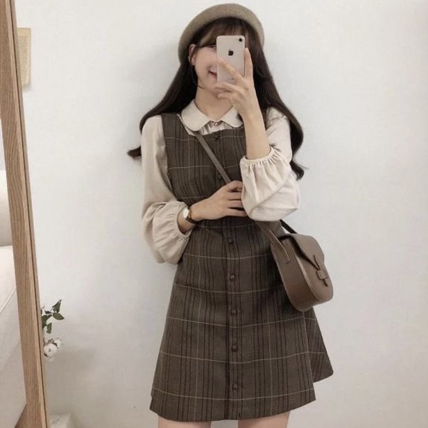 ไอเดียแต่งตัวสีเอิร์ธโทนขาว-น้ำตาล