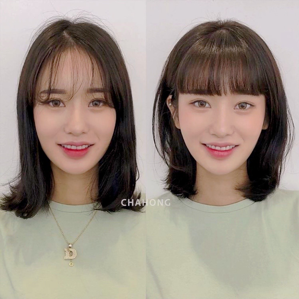 ทรงผมเกาหลีสาวผมสั้น