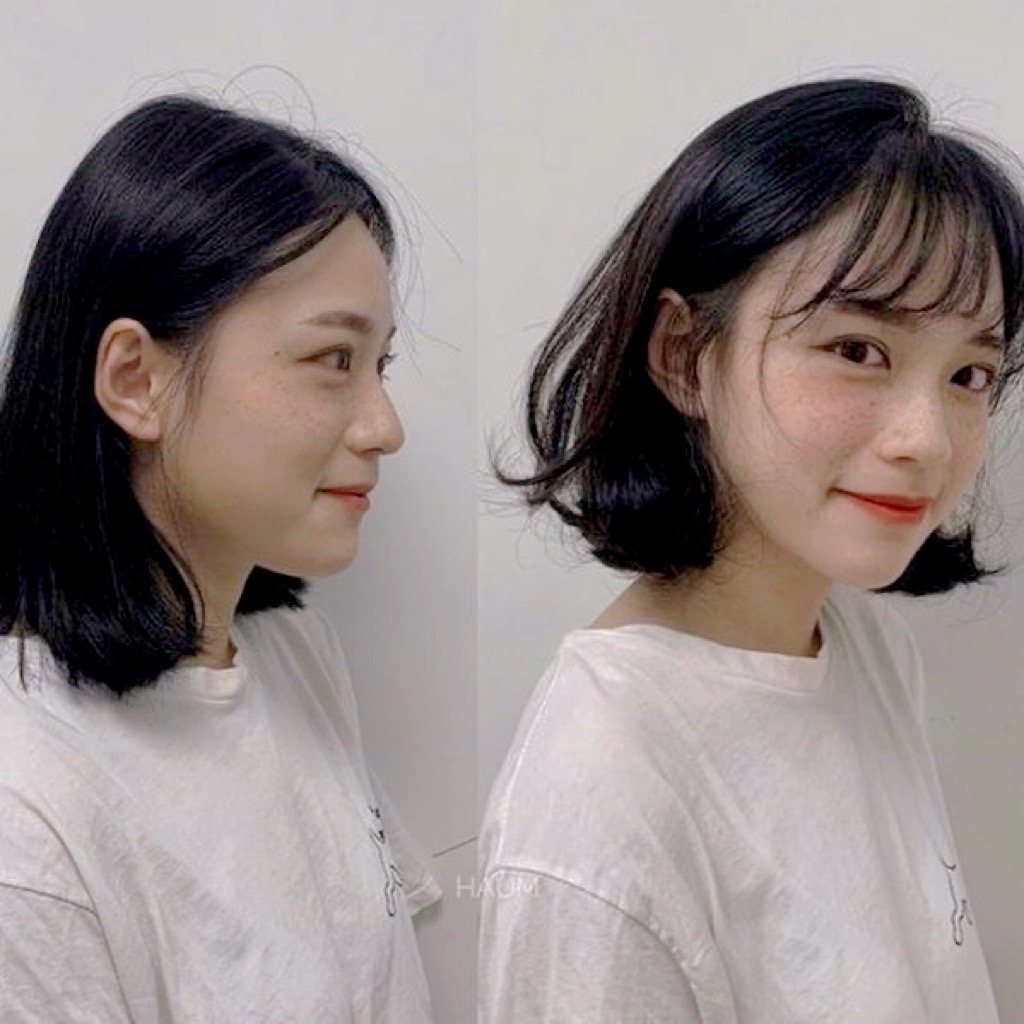 ทรงผมเกาหลีสาวผมสั้น