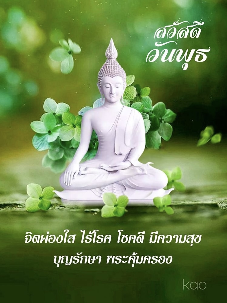 จิตผ่องใส ไร้โรค โชคดี