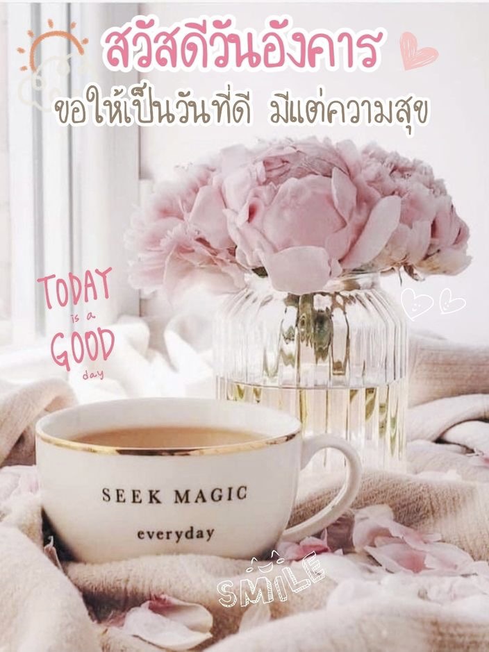 ขอให้เป็นวันที่ดี มีแต่ความสุข