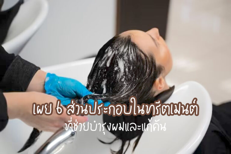 ทรีตเม้นต์บำรุงเส้นผม