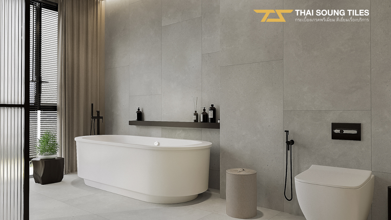 ตัวอย่างกระเบื้องซีรีย์ Limestone