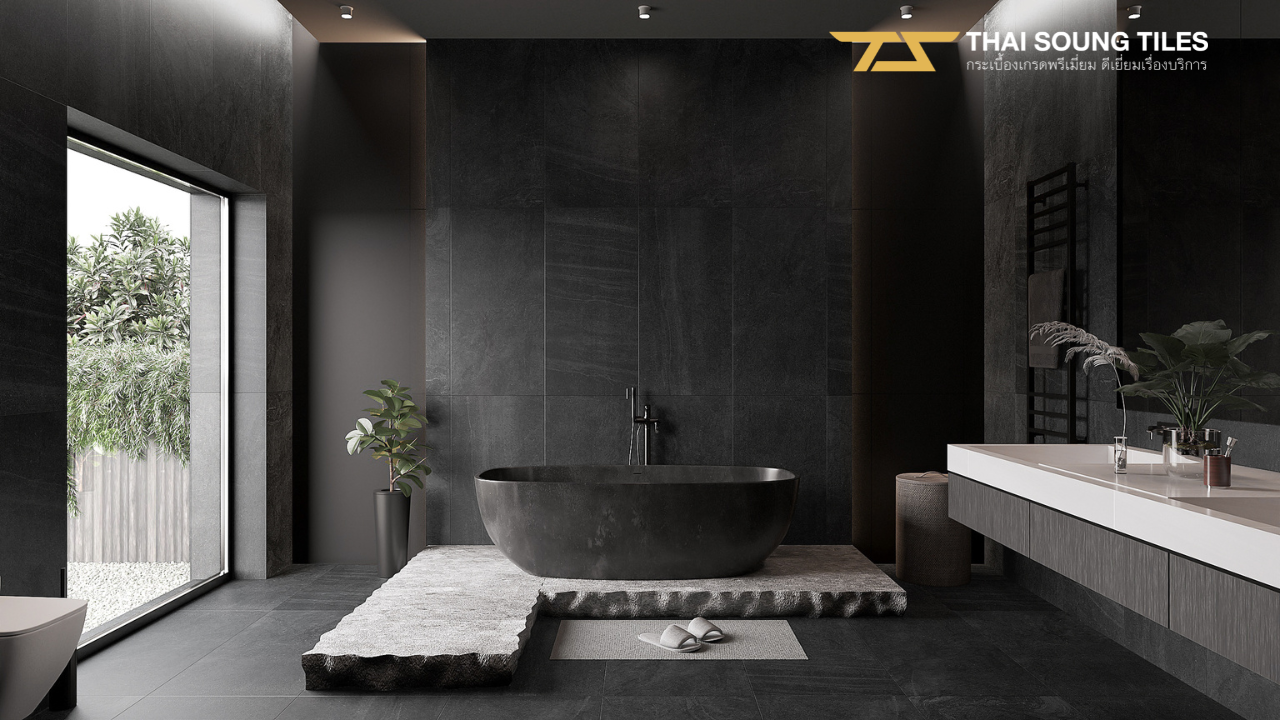 (ตัวอย่างกระเบื้องซีรีย์ Gale Sandstone)