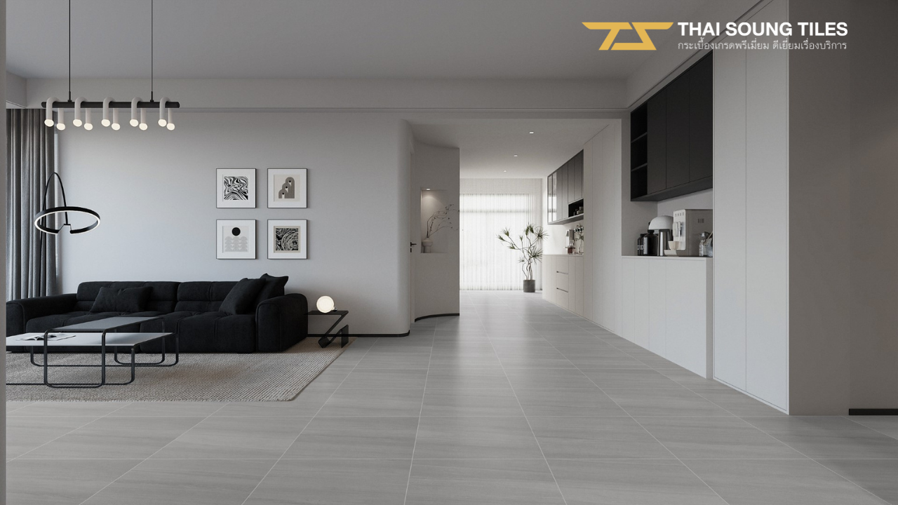 (ตัวอย่างกระเบื้องซีรีย์ Q STONE)