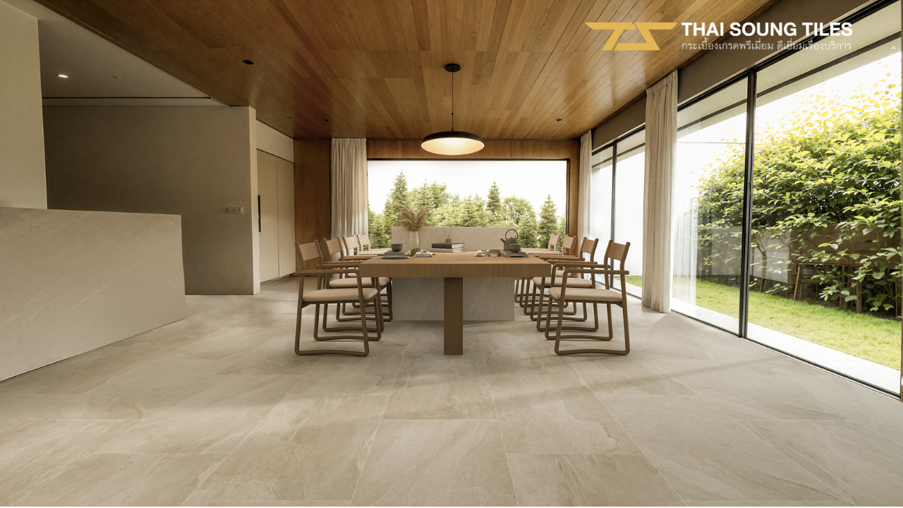 ตัวอย่างกระเบื้องซีรีย์ Radiant Sand