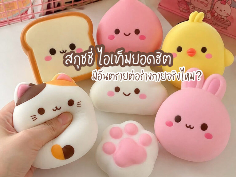 สกุชชี่ ไอเท็มยอดฮิต